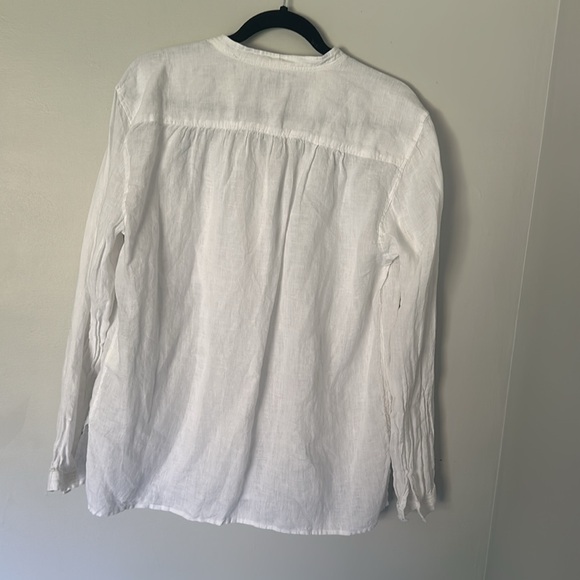 Roots Linen shirt size LG - Picture 4 of 4
